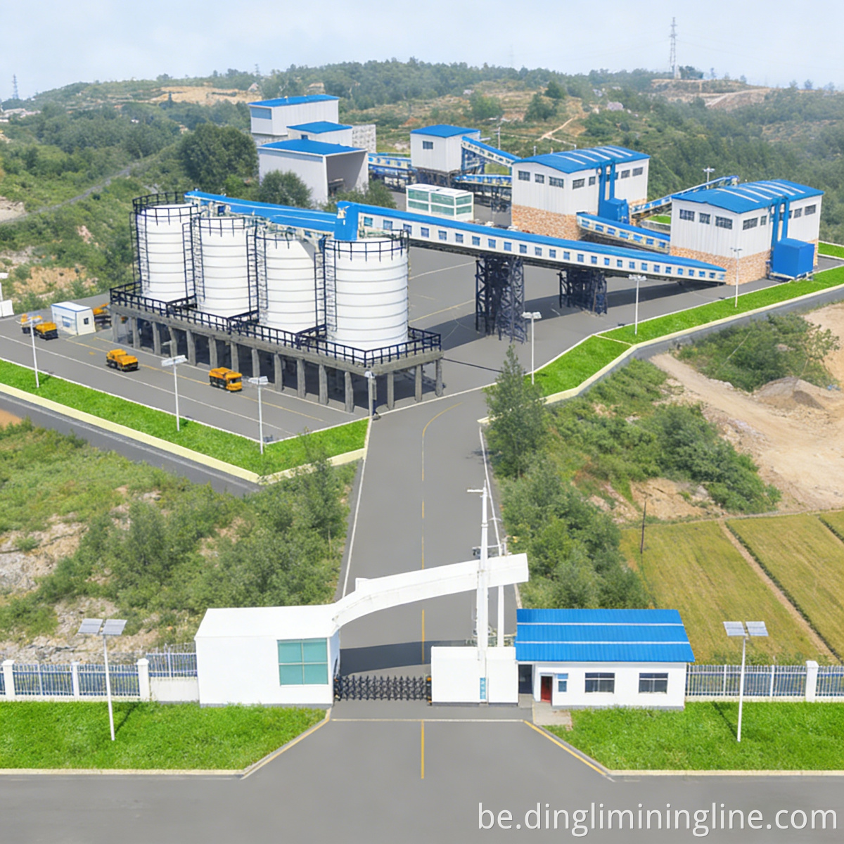 Hydropower Project Stone Processing Line